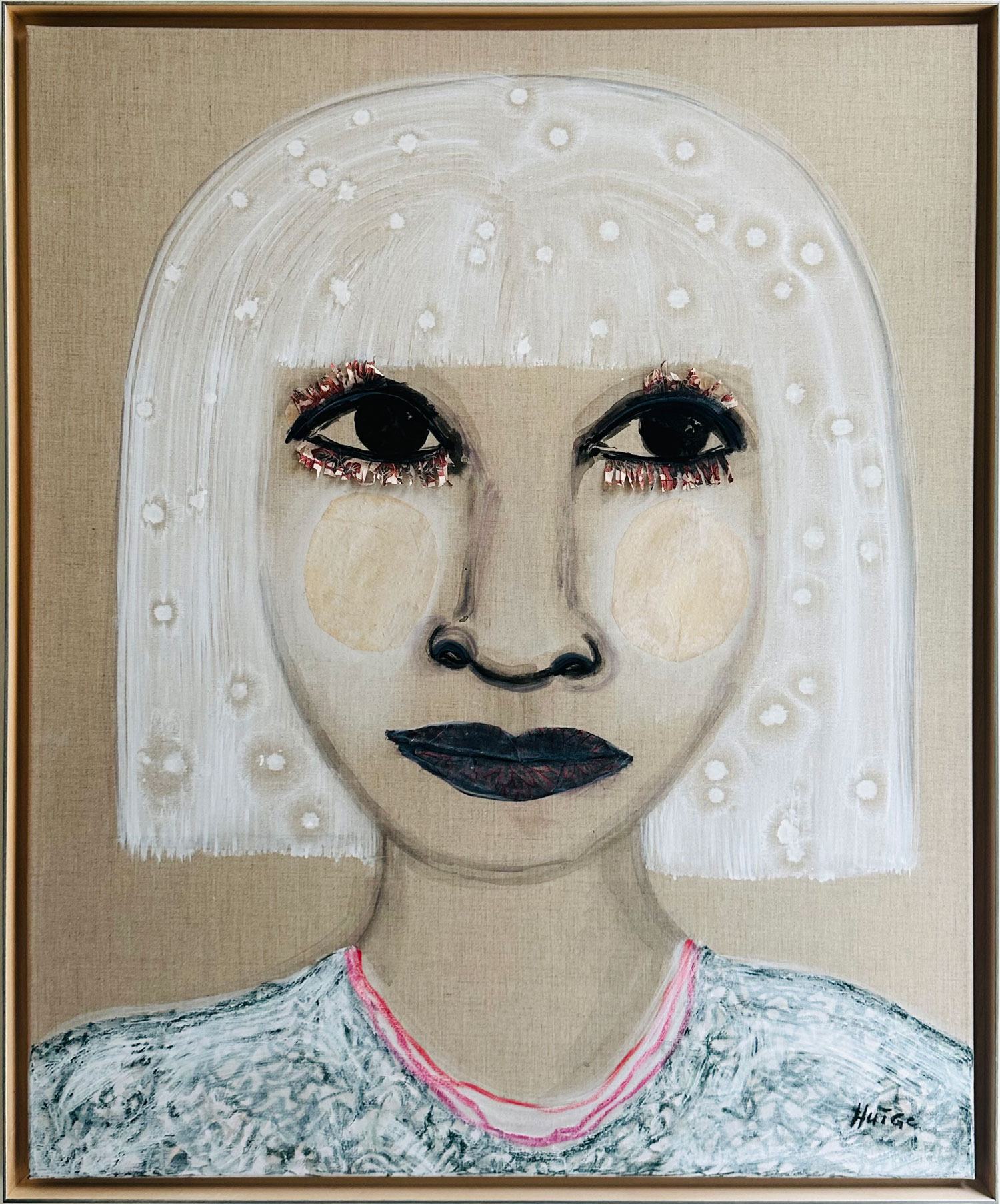 Fille avec les Cils